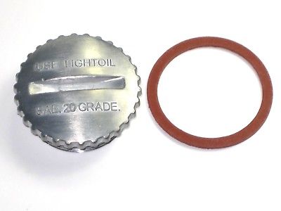 Triumph pre-unit primary cover & case filler plug oil fill inspection cap NT367