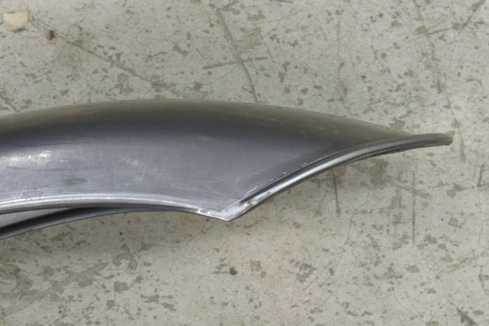 Triumph rear fender 82-8143 Bare Steel 1966 66 67 68 69 70 T120 TR6 rolled nose