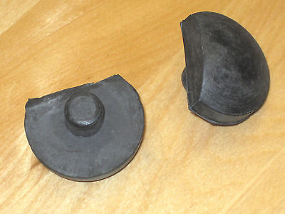 Triumph seat rubbers 2 buffers 82-4898 82-7835 F4898 rubber buffer UK MADE