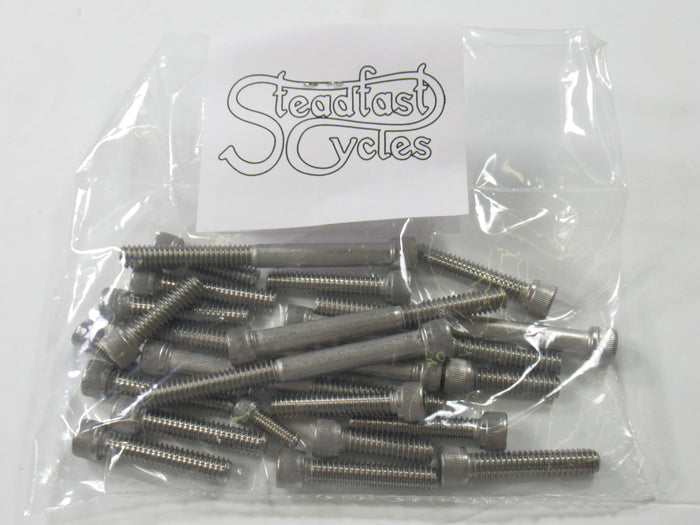 Triumph side cover allen screws T100 500 1969 70 71 72 73 74 stainless steel