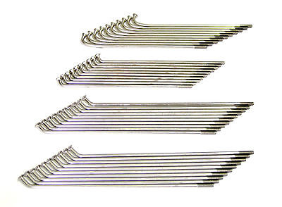 TRIUMPH Stainless Steel rear conical wheel spokes 19" 1971 72 73 74 .250 nipples