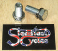 Triumph T120 Unit 650 Footrest Bolt & Washer Set 1/2" x 20 TPI 1966 67 68 69 70