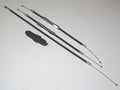 Triumph T140 air cable set assembly choke cables 60-4126 Barnett carb 1973 to 78