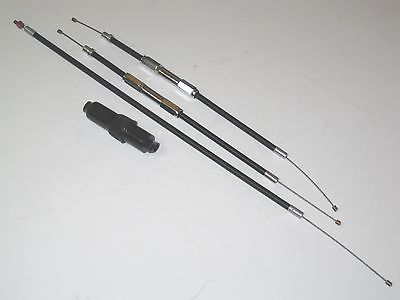 Triumph T140 air cable set assembly choke cables 60-4126 Barnett carb 1973 to 78