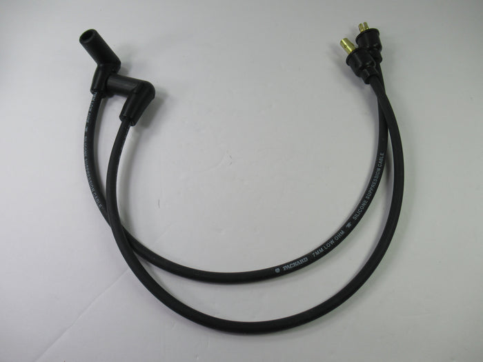 Triumph T140 T120 OIF Black resistive 24" spark plug wires cables electronic ignition