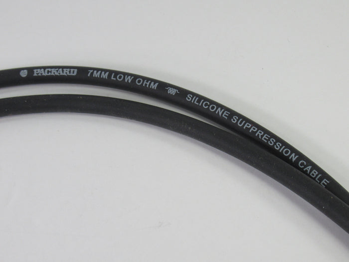 Triumph T140 T120 OIF Black resistive 24" spark plug wires cables electronic ignition
