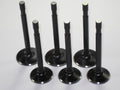 Triumph T150 A75 valve set 70-6423 70-6422 early Black Diamond Kibble White