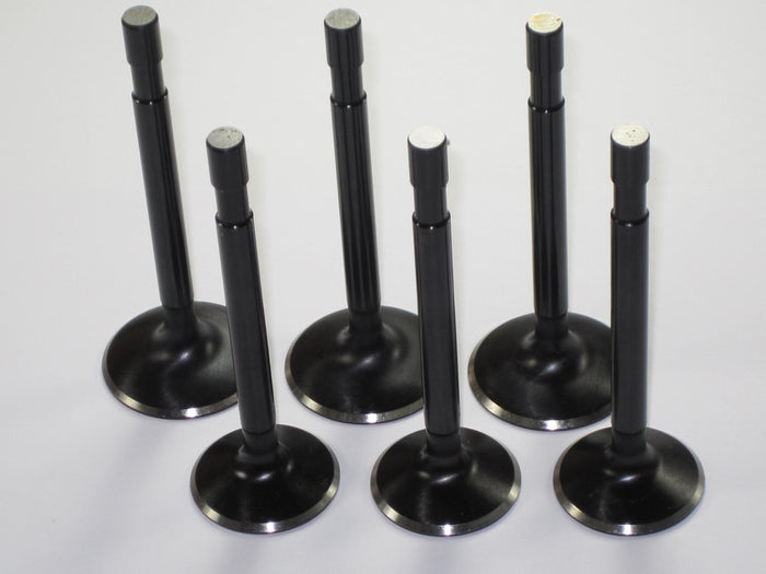 Triumph T150 A75 valve set 70-6423 70-6422 early Black Diamond Kibble White