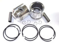 TRIUMPH unit 650 std Piston set standard JCC pistons & Grant rings 1963 - 72