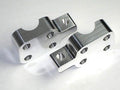 Triumph wheel SPINDLE fork CAPS 1973 74 75 76 77 78 79 80 disc brake billet T140