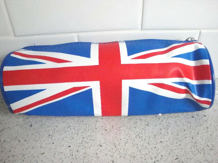 UK Flag pencil case Union Jack U.K. England school NEW punk bag purse