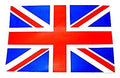 Union jack decal British Rebel Flag red white and blue