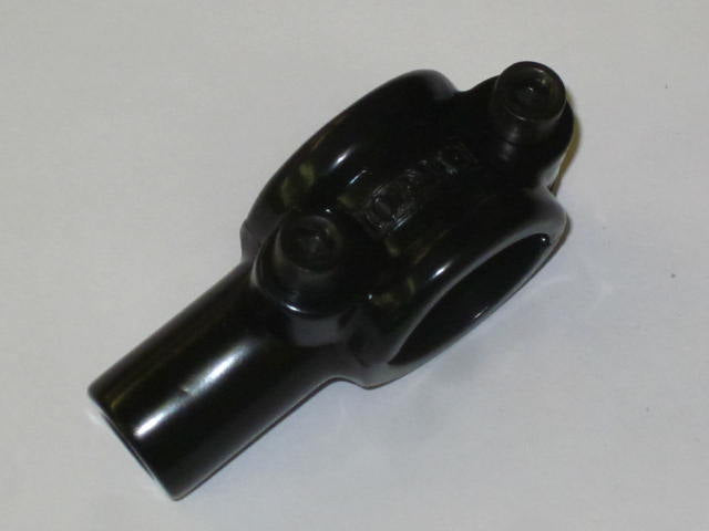 Universal mirror mount black 10mm threaded for 7/8" handlebars