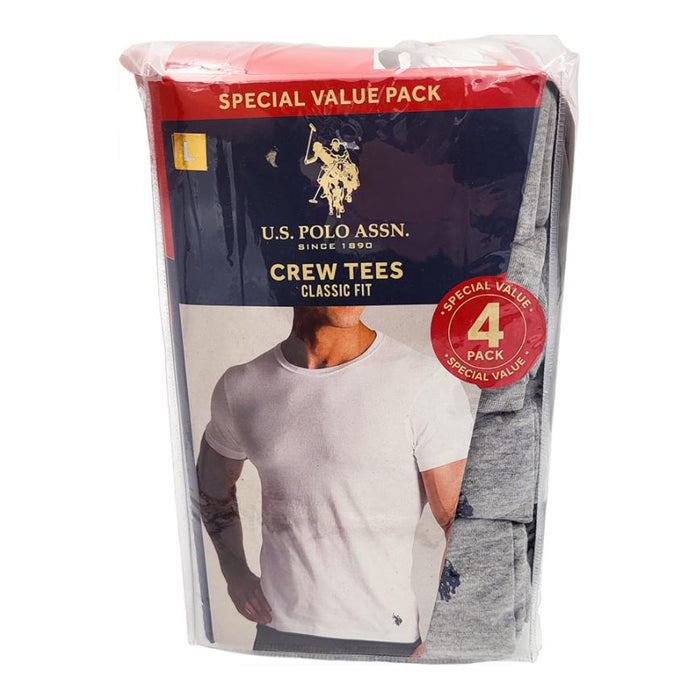 US Polo Men's Crew Tees 4 pk.
