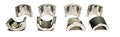 Valve Keeper Set rocker split cotter guides 500 650 750 Triumph 71-3748 40-0167