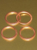 Washer crush copper for Access plug Triumph 1971 1972 rocker box washers 71-2080