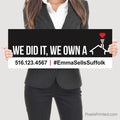 closing day real estate photo prop sign | we bought a house social sign