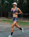 Zoot Sports RUN SHORTS 4" INSEAM Women's Ltd Run 4" Pulse High-Rise Short - Florescence