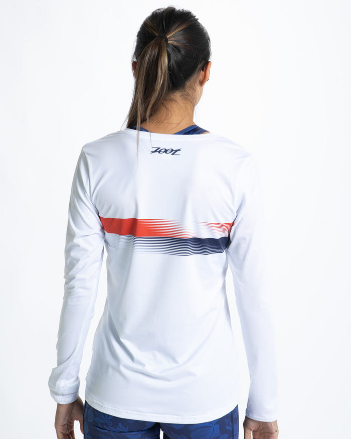 Zoot Sports RUN LONG SLEEVE TEES Women's Ltd Run Ls Tee - Rouler