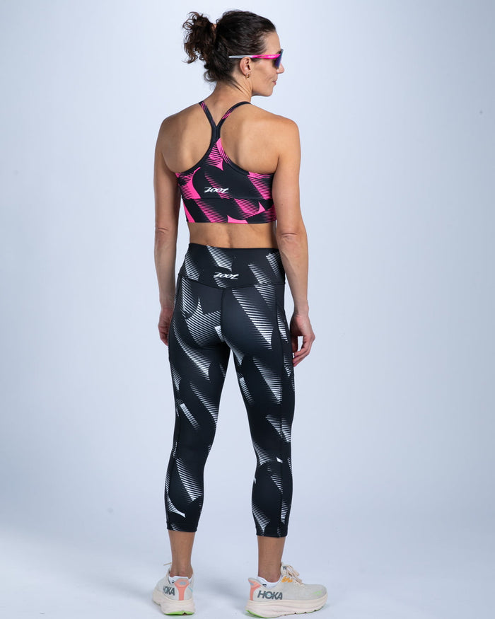 Zoot Sports RUN CAPRIS Women's Ltd Run Pulse High-Rise Capri - Icon