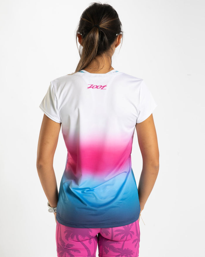 Zoot Sports RUN TEES Women's Ltd Run Tee - Paradise