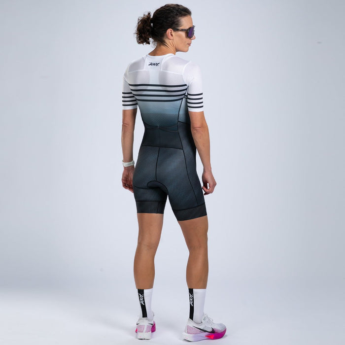 Zoot Sports TRI RACESUITS Women's Ltd Tri Aero Fz Racesuit -Summit