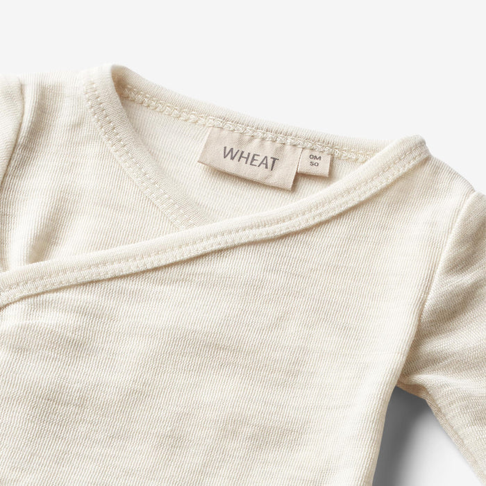 Wheat Wool Wool Body L/S Willow Underwear/Bodies 1141 eggshell melange