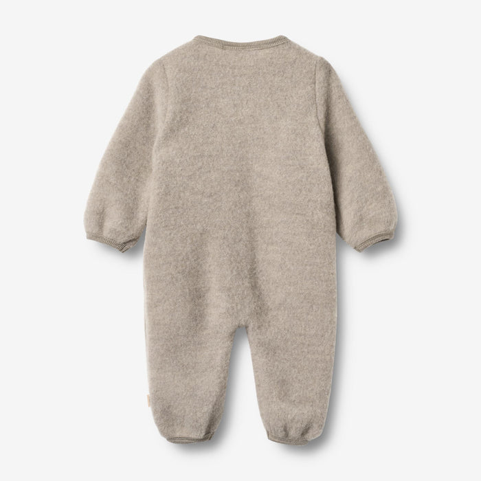 Wheat Wool Wool Fleece Suit Levi Jumpsuit 3204 khaki melange
