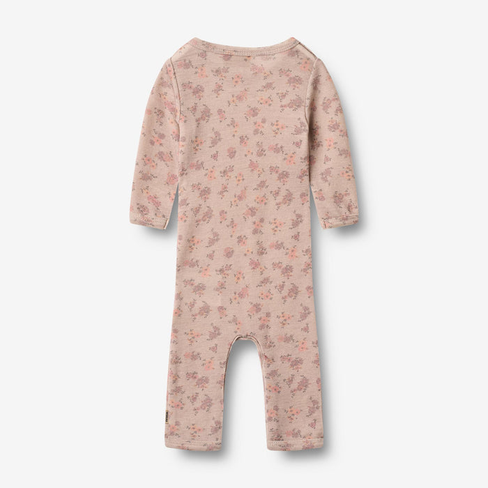 Wheat Wool Wool Jumpsuit L/S Haven Jumpsuit 1358 lilac flowers