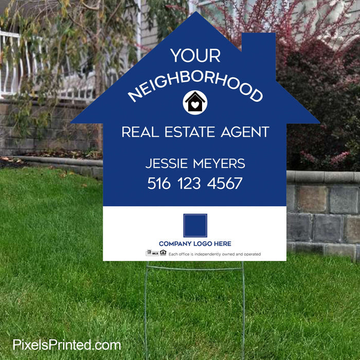 your neighborhood agent yard signs yard signs PixelsPrinted