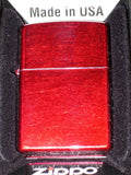 Zippo cigarette lighter Candy Apple Red 21063 Made in the USA windproof NEW